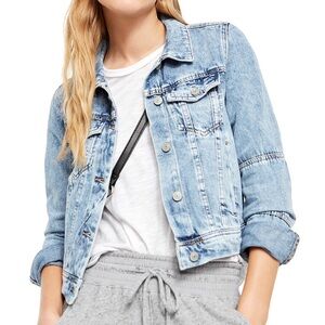 Free People Rumors Denim Jacket size M